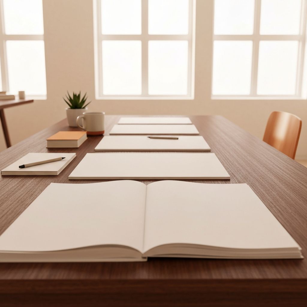 Minimalist workspace